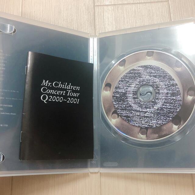 Mr．Children　concert　Tour　Q　2000～2001 DVD エンタメ/ホビーのDVD/ブルーレイ(ミュージック)の商品写真