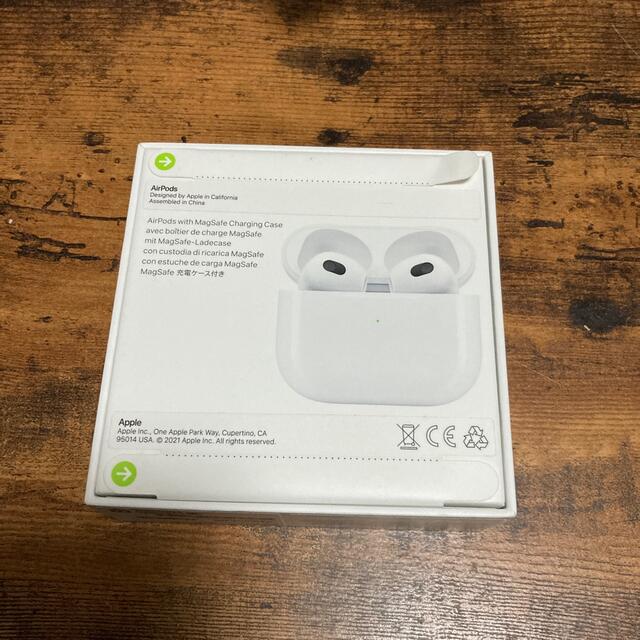 新品未使用未開封 アップル AirPods 第3世代 MME73J/A