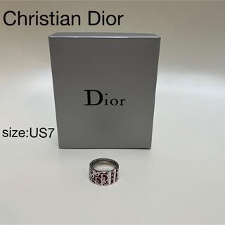 クリスチャンディオール(Christian Dior)のChristian Dior トロッター　リング　レッド(リング(指輪))