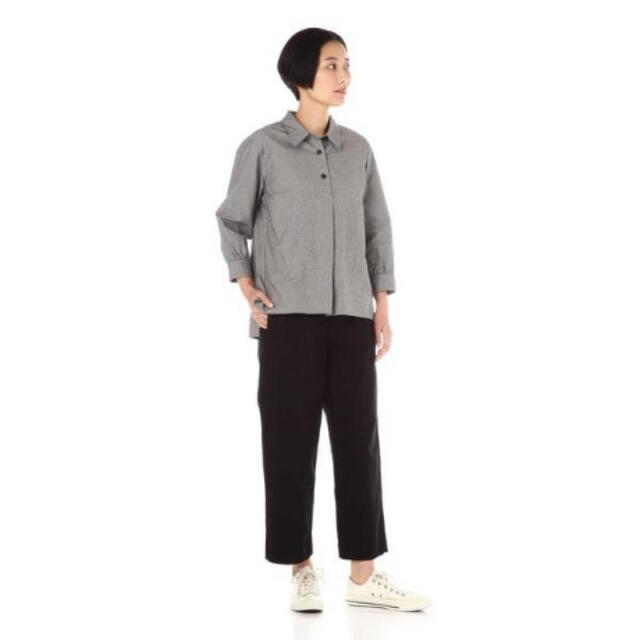 MARGARET HOWELL(マーガレットハウエル)の【美品】MHL. PUPPYTOOTH COTTON シャツ レディースのトップス(シャツ/ブラウス(長袖/七分))の商品写真