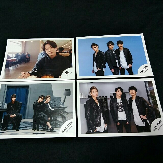 KAT-TUN(カトゥーン)のKAT-TUN　写真　4枚セット　亀梨和也さんソロ写真含む　フォト エンタメ/ホビーのタレントグッズ(アイドルグッズ)の商品写真