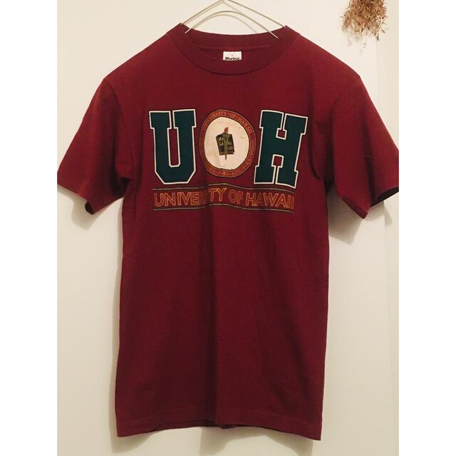 USA製 Vintage ハワイ大学Tシャツ シングルステッチ メンズのトップス(Tシャツ/カットソー(半袖/袖なし))の商品写真