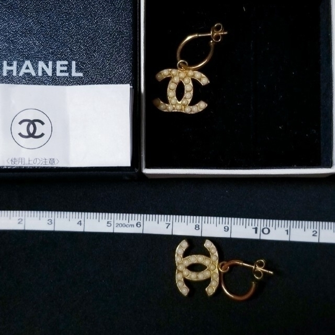 CHANEL シャネル 希少 パール ココマーク ヴィンテージ ピアス