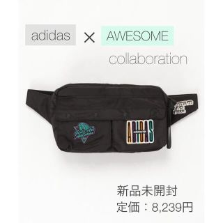 アディダス(adidas)のアディダス×ガールズアーオーサム コラボ ウエストバック ボディバッグ(ボディバッグ/ウエストポーチ)