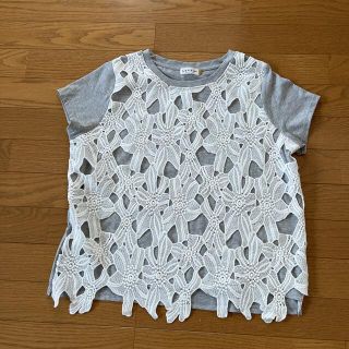 レプシィム(LEPSIM)のLEPSIM レプシィム　カットソー　Tシャツ　　M(カットソー(半袖/袖なし))