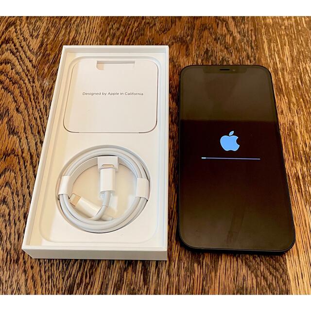 アップル iPhone12 64GB ブラック docomo SIMフリー 新品 5