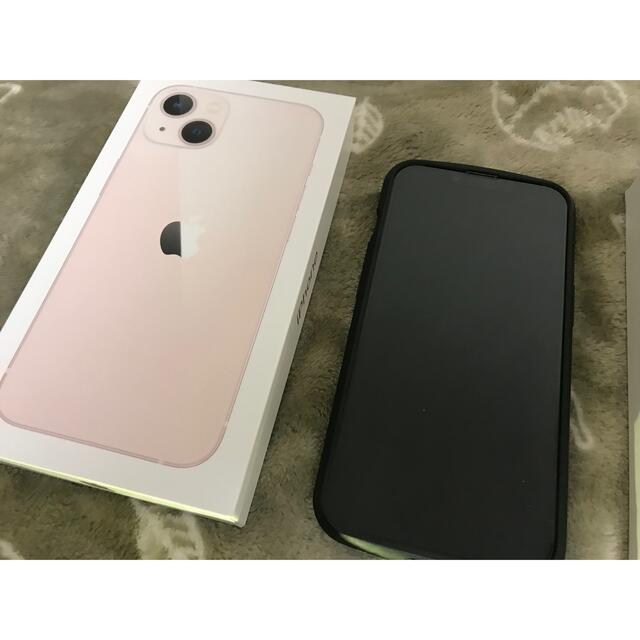 アップル iPhone13 128GB ピンク AppleCare加入済み