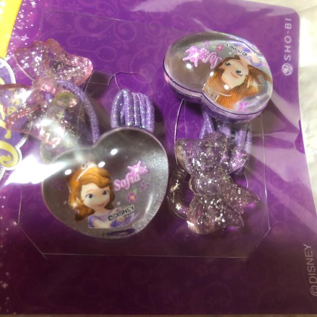 Disney(ディズニー)のディズニー　プリンセス♡リフレクヘアポニー　２個入り キッズ/ベビー/マタニティのこども用ファッション小物(その他)の商品写真