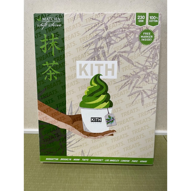 Kith Treats Matcha Tee 新品未開封 L