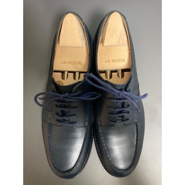 J.M. WESTON - J.M.Weston golf navy 6.5 D 箱、袋つきの通販 by きた