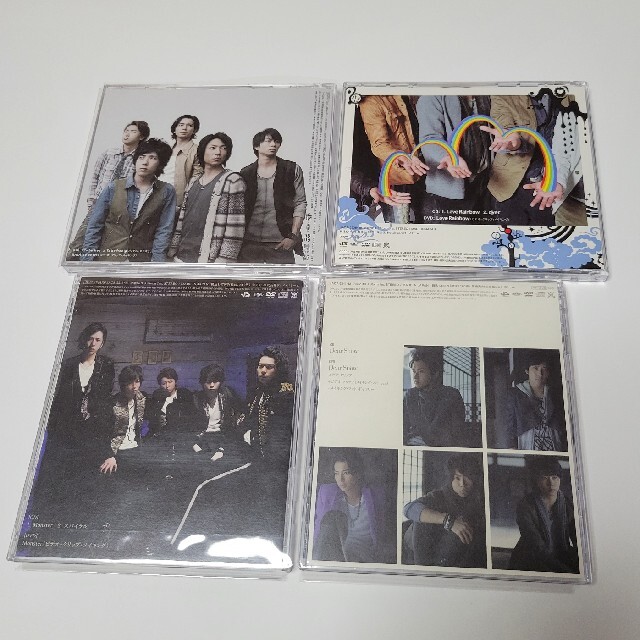 嵐(アラシ)の嵐　CD DVD　帯付き　4枚シングルセット エンタメ/ホビーのCD(ポップス/ロック(邦楽))の商品写真