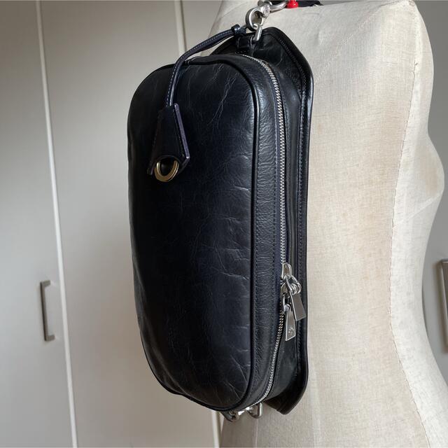 低価正規品】 aniary - アニアリ Aniary レザーボディバッグ 11-07000