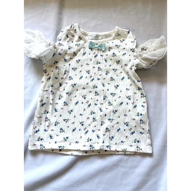 しまむら(シマムラ)のデザインキッズ T キッズ/ベビー/マタニティのキッズ服女の子用(90cm~)(Tシャツ/カットソー)の商品写真