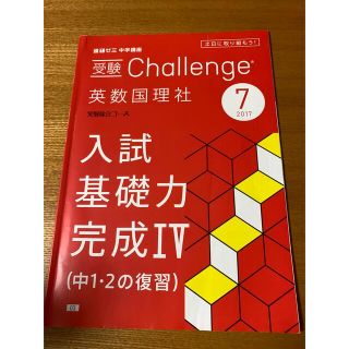 ベネッセ(Benesse)のベネッセ　入試基礎力完成④(語学/参考書)