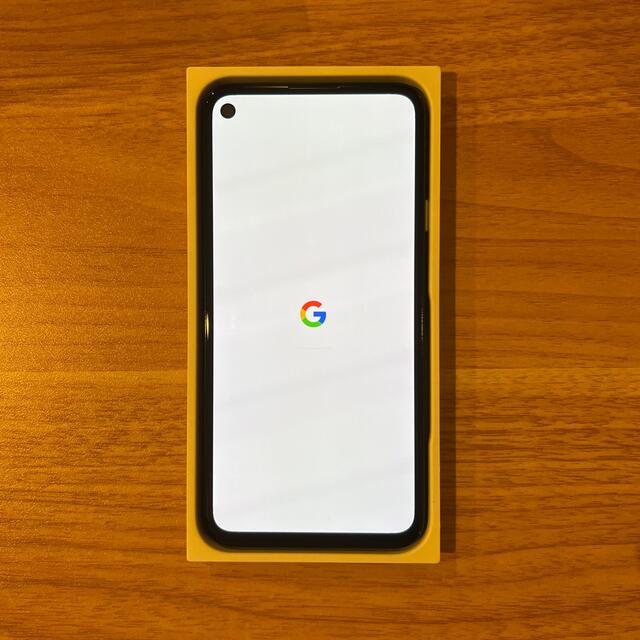Google Pixel(グーグルピクセル)のGoogle pixel 4a スマホ/家電/カメラのスマートフォン/携帯電話(スマートフォン本体)の商品写真