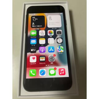 アップル(Apple)の【SIMロック解除済み】アップル iPhoneSE 第2世代 64GB ブラック(スマートフォン本体)