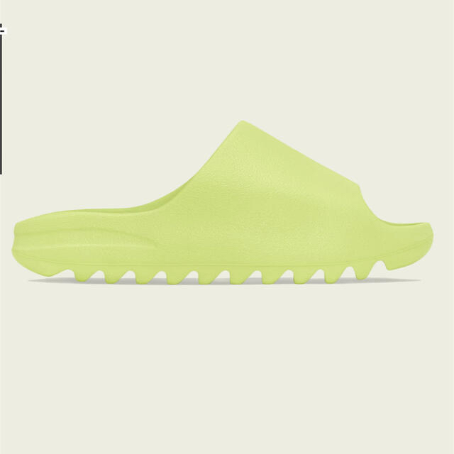 YEEZY slide glow green 26.5 31.5メンズ