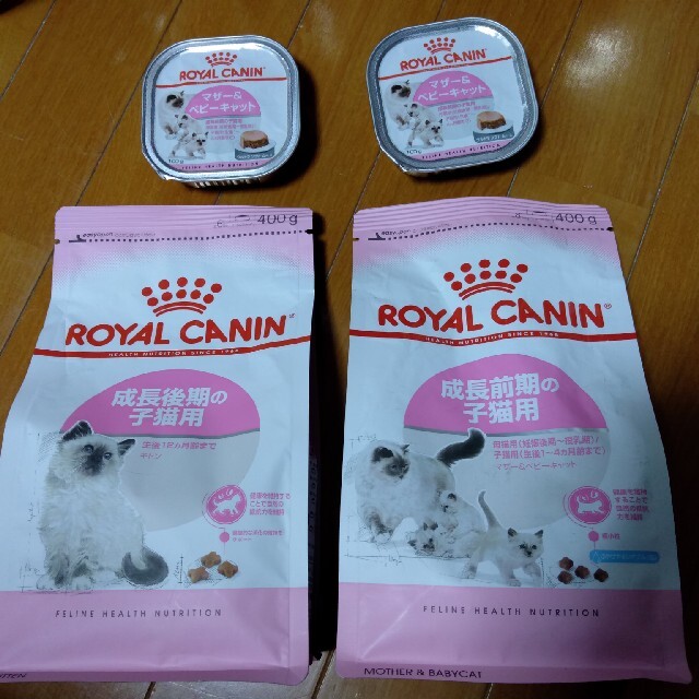 ROYAL CANIN(ロイヤルカナン)のロイヤルカナン 成長前期の子猫用 400グラム ２袋 オマケ付き その他のペット用品(ペットフード)の商品写真