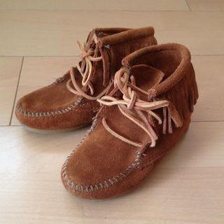 ミネトンカ(Minnetonka)の☆MINNETONKA フリンジブーツ☆(その他)