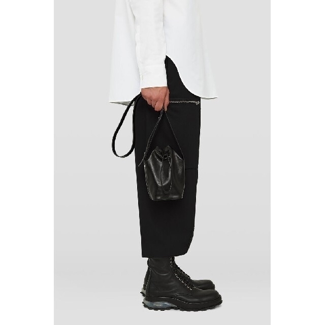 Jil Sander(ジルサンダー)のJIL SANDER 21SS DRAWSTRING CROSSBODY メンズのバッグ(ショルダーバッグ)の商品写真