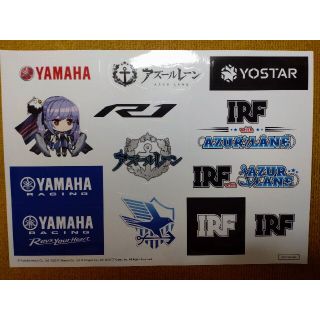 ヤマハ(ヤマハ)のYAMAHA RACING　オリジナルステッカー【非売品】(ノベルティグッズ)