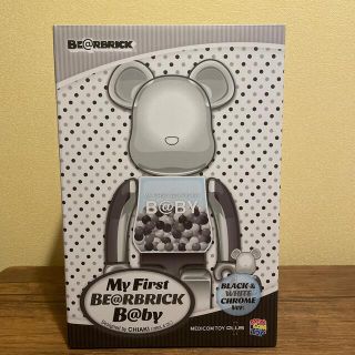 ベアブリック(BE@RBRICK)のBE@RBRICK B@BY BLACK & WHITE CHROME(フィギュア)