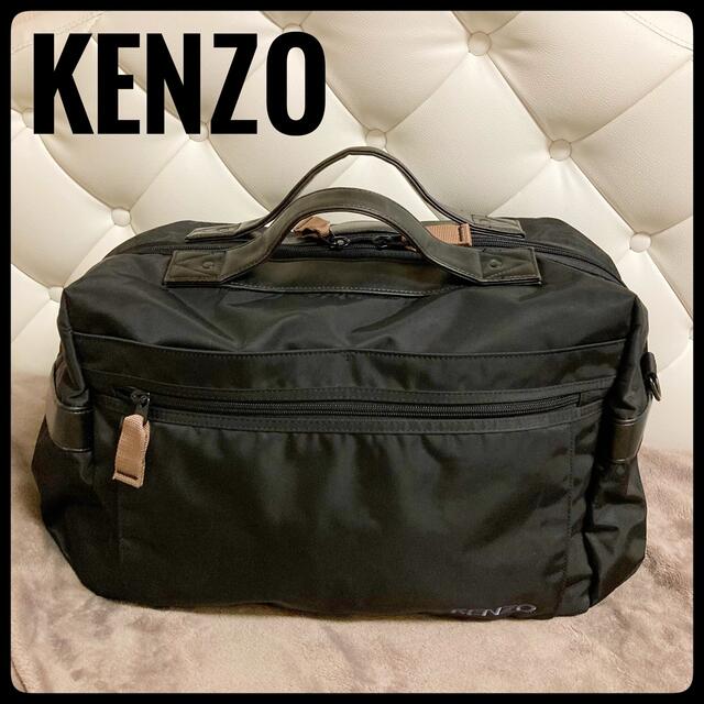 純正特注品 KENZO ケンゾー ナイロン ボストンバッグ 旅行カバン - www