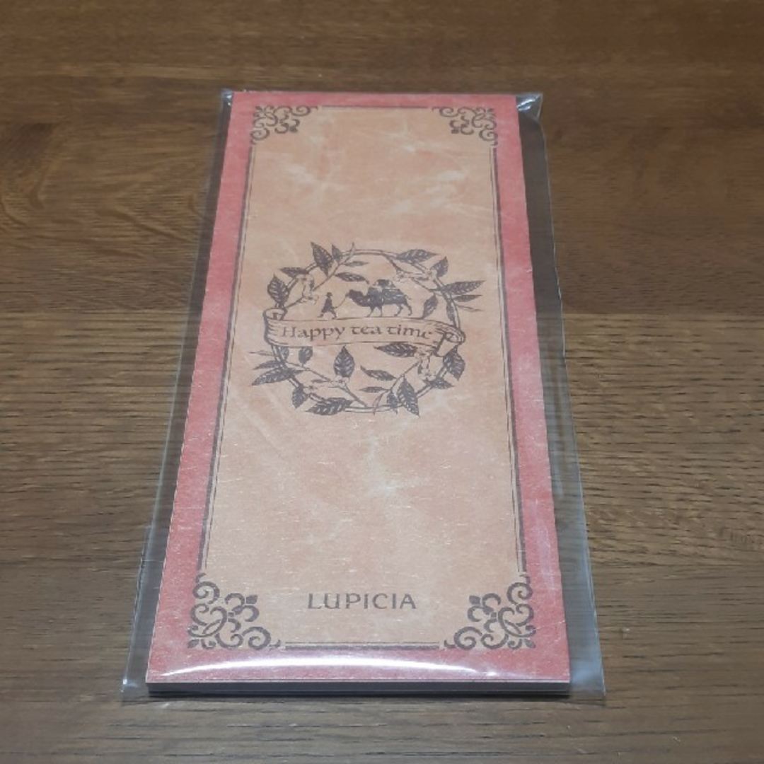 LUPICIA(ルピシア)のルピシア　オリジナル　一筆箋 エンタメ/ホビーのエンタメ その他(その他)の商品写真