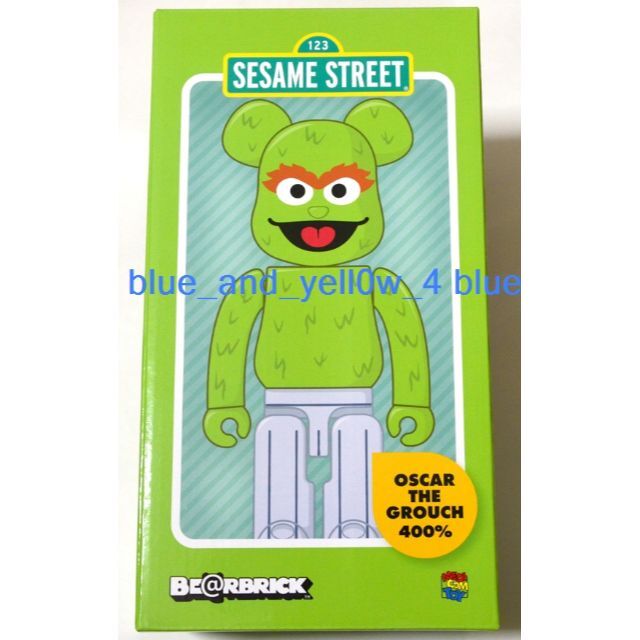 新品未開封品BE@RBRICK Sesame Street Oscar The Grouch