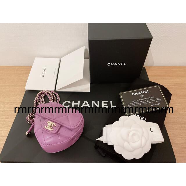 激レア希少カラー????2022SS CHANEL シャネル ハートコインパース