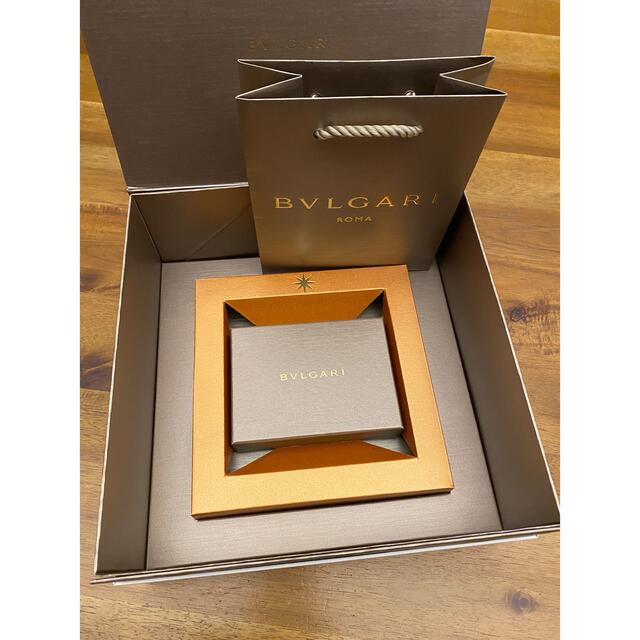 BVLGARI(ブルガリ)のブルガリ　名刺入れ　空箱 インテリア/住まい/日用品のオフィス用品(ラッピング/包装)の商品写真