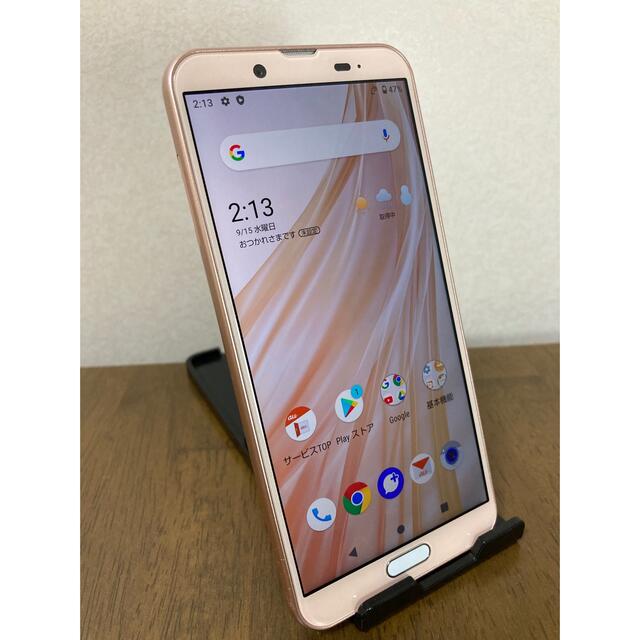 Sharp AQUOS sense2 SHV43 au ピンクゴールドの通販 by エマ's shop