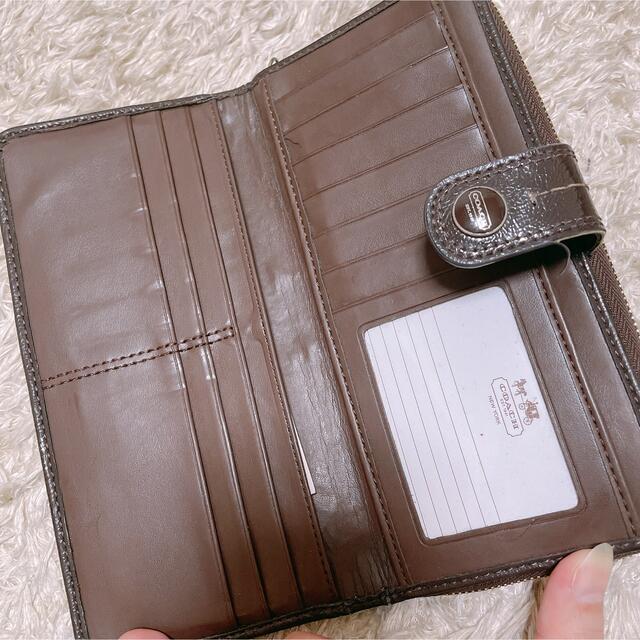 coach長財布