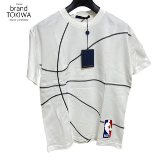 ルイヴィトン(LOUIS VUITTON)の新品 ルイヴィトン LVXNBA  NBA Tシャツ ホワイト(Tシャツ/カットソー(半袖/袖なし))