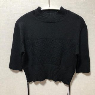 mame kurogouchi 18SS クロップド丈 サマーニット