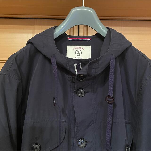 AIGLE(エーグル)のAIGLE エーグル  撥水加工 NCカントリーパーカー メンズXL メンズのジャケット/アウター(マウンテンパーカー)の商品写真