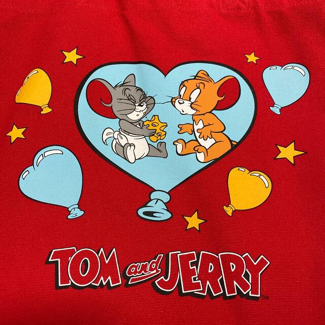 トムとジェリー　バッグ エンタメ/ホビーのおもちゃ/ぬいぐるみ(キャラクターグッズ)の商品写真