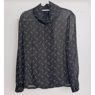 ロキエ(Lochie)のkiaris vintage 購入　花柄×ドットシャツ(シャツ/ブラウス(長袖/七分))