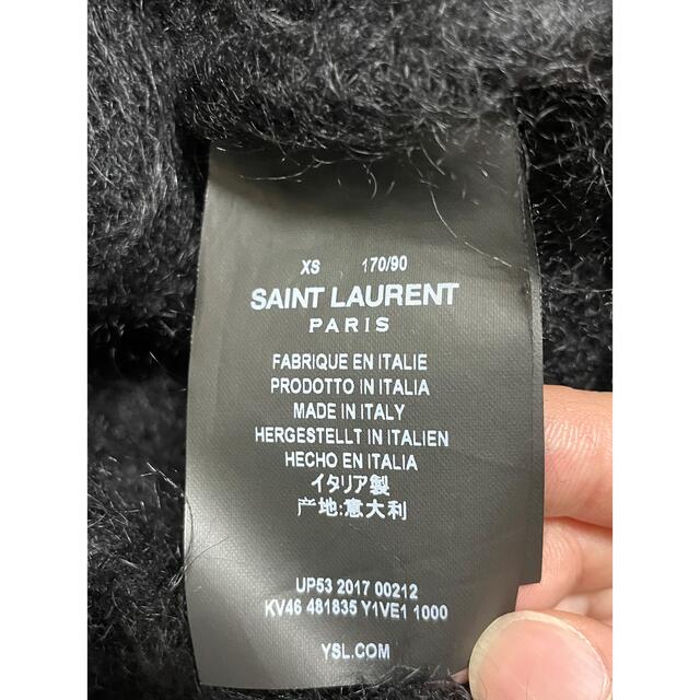 Saint laurent サンローラン 17AW タートルネック モヘアニット 通信