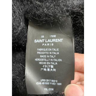 Saint laurent サンローラン 17AW タートルネック モヘアニット