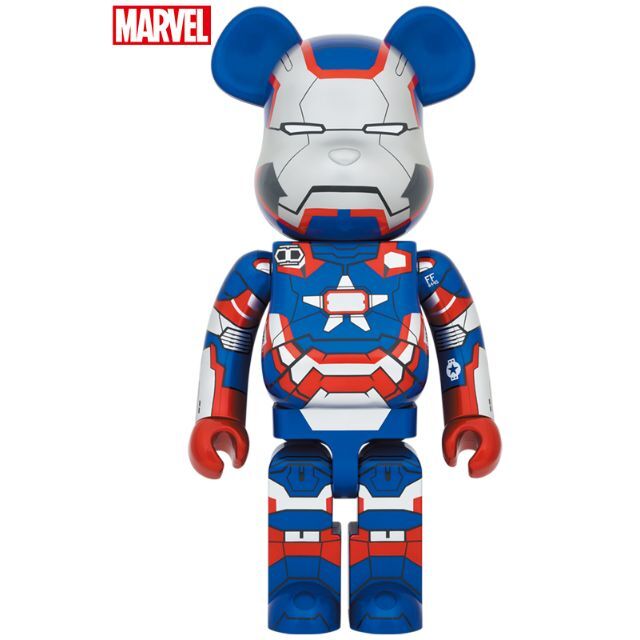 BE@RBRICK IRON PATRIOT 1000％ エンタメ/ホビーのフィギュア(その他)の商品写真