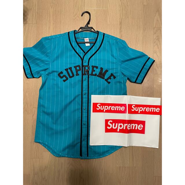 supreme ベースボールシャツ 12ss baseball jersey