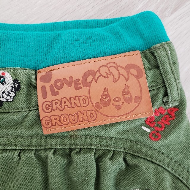 GrandGround(グラグラ)のグラグラ  パンダちゃんスカート  100 キッズ/ベビー/マタニティのキッズ服女の子用(90cm~)(スカート)の商品写真