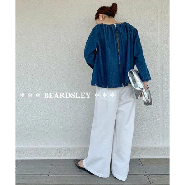 BEARDSLEY - 新品 24200 BEARDSLEY ビアズリー デニムギャザー前後プル ...