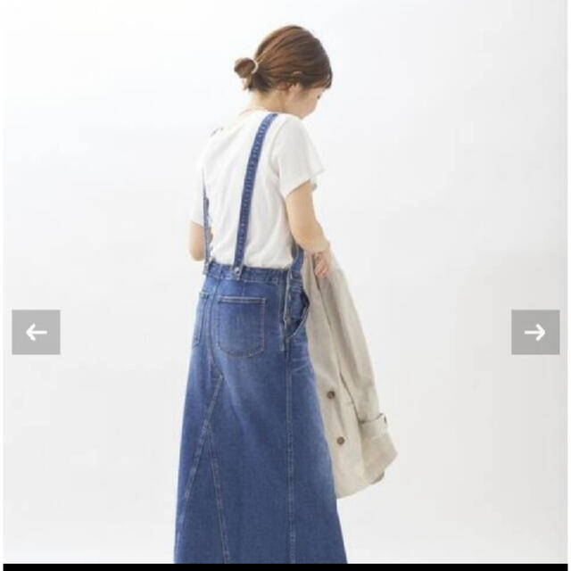 Plage(プラージュ)のHealthy denimサロペットスカート  レディースのパンツ(サロペット/オーバーオール)の商品写真