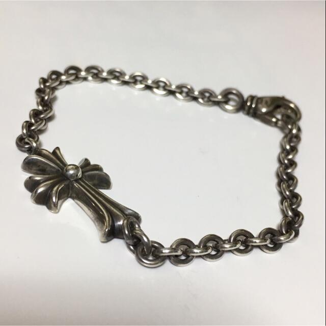 Chrome Hearts(クロムハーツ)の◆美品◆クロムハーツ タイニー CH クロス チェーン ブレスレット  メンズのアクセサリー(ブレスレット)の商品写真