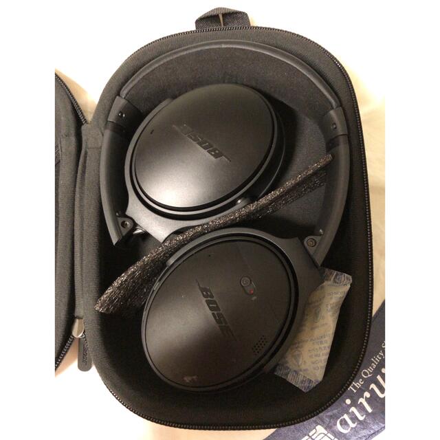 BOSE(ボーズ)のBose quietcomfort 35Ⅱ ブラック スマホ/家電/カメラのオーディオ機器(ヘッドフォン/イヤフォン)の商品写真