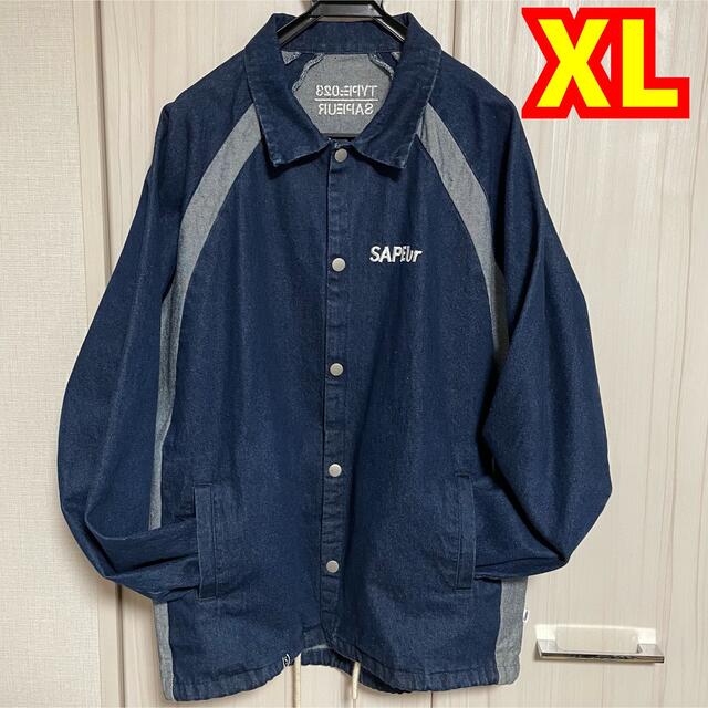 SAPEur DENIM COACH JACKET "Denim"