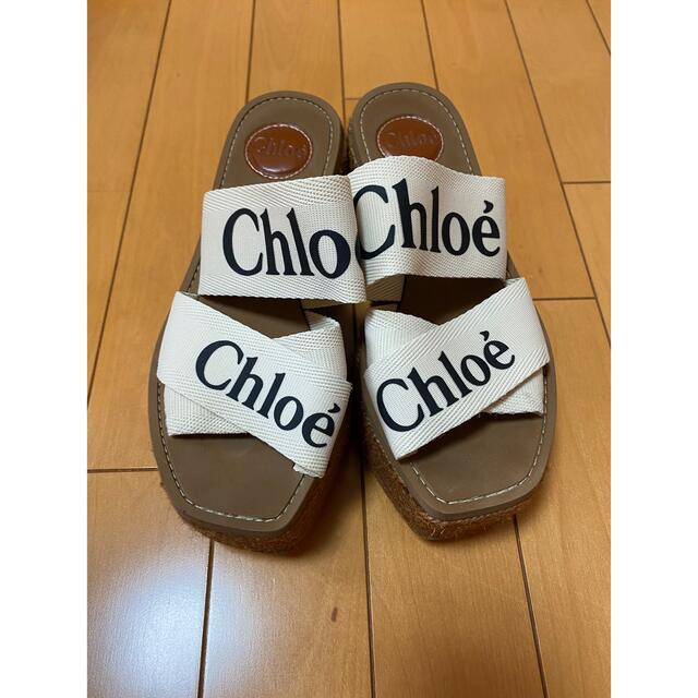 Chloe(クロエ)のChloe クロエ ウェッジミュール サンダル レディースの靴/シューズ(サンダル)の商品写真