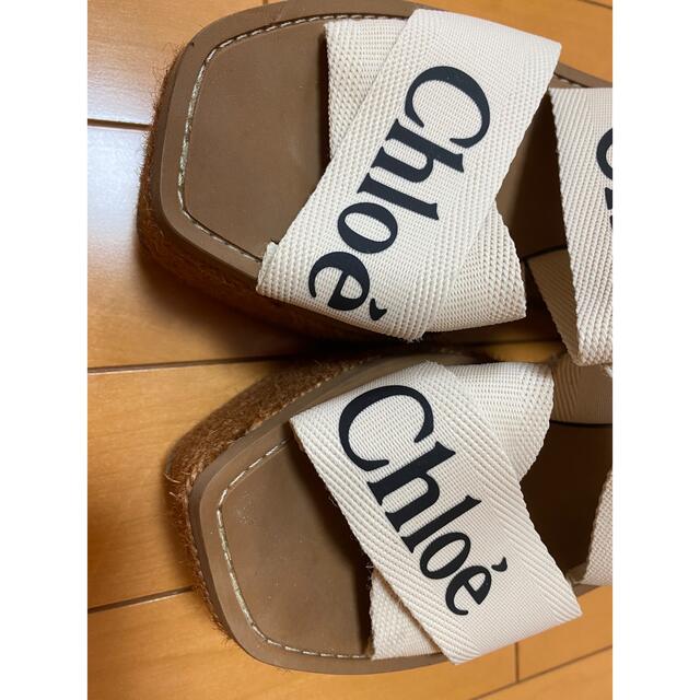 Chloe(クロエ)のChloe クロエ ウェッジミュール サンダル レディースの靴/シューズ(サンダル)の商品写真